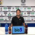 Íñigo Vélez, entrenador de la SD Ponferradina. DL