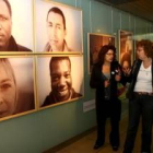 Teresa Gutiérrez, ayer, en la inauguración de las exposiciones