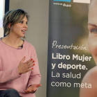 La piragüista Teresa Portela presentó la publicación ‘Mujer y Deporte: La salud como meta’.