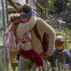 Fotograma de la película 'Bird box' con Sandra Bullock.