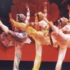 Imagen de uno de los momentos de la actuación del Ballet Clásico de Tianjín