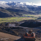 La explotación a cielo abierto de Nueva Julia, entre Villablino y Cabrillanes, comenzó su actividad en los años ochenta hasta que en 2012 fue clausurada. FILÓN VERDE