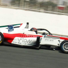 El piloto leonés David Vidales en un momento de la carrera disputada en el Autódromo de Dubai. F3A