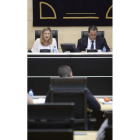 Del Olmo, durante su comparecencia de ayer. NACHO GALLEGO