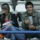 Pavone visitó a sus ex aprovechando el descanso del Logroñés CF