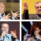 Eduardo Punset, Benito Zambrano, Jim Kerr, vocalista de Simple Minds y Rihanna.