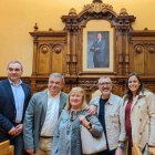 Los responsables de Ciudadanos se reunieron ayer en Gijón. DL