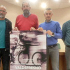 Momento de la presentación del Gran Premio de Valdefresno. DL