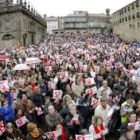 Grupos de independentistas se enfrentaron a la policía por las calles del centro de Santiago