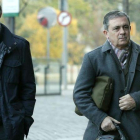 Jordi Pujol Ferrusola y su abogado, Cristobal Martell.