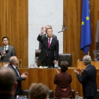 Ban Ki-moon en el Parlamento austriaco.