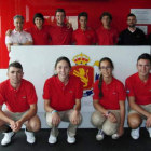 Las alumnas de la Blume León de golf. DL