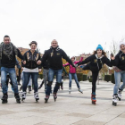 Los patinadores urbanos, un colectivo en auge en León