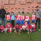 Formación del Atlético Bembibre que milita en la 1.ª División Benjamín