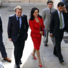 De Santiago-Juárez, Silvia Clemente y el presidente de la Diputación de Zamora y el secretario de la