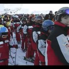 Los más de 3.500 niños que este año se apuntaron a las escuelas de invierno de la Diputación de León, por fin pudieron comenzar sus clases este fin de semana.
