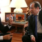 El ministro de Política Territorial, Manuel Chaves y el presidente de la Junta, Juan Vicente Herrera