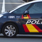 Un vehículo de la Policía Nacional.