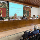 Un momento de la ponencia presentada en León. M.Á.Z.
