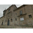 Fachada del convento de clausura de las Mercedarias, en Santiago de Compostela.