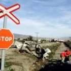 Imagen de archivo del paso a nivel en el que tuvo lugar el accidente