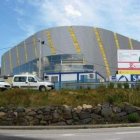 Exterior del nuevo y moderno centro multifuncional.