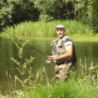 Comienza la temporada de pesca en parte de la Comunidad de Castilla y León con el tiempo seco y soleado.