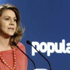 La secretaria general del PP, María Dolores de Cospedal.