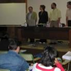 La imagen muestra un momento de la inauguración del curso