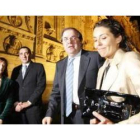 María José Salgueiro, Jorge Domínguez Cidón, el presidente Juan Vicente Herrera y la mujer de Cidón,