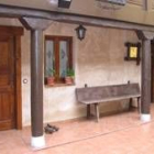 Patio interior de la casa El Caminero en la que se ha respetado la arquitectura tradicional