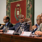 Bes, Fernández, Marín, Sánchez y Durán, en la presentación. DL