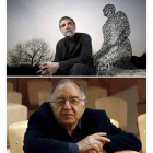 Imágenes de Jaume Plensa y de Ricardo García Cárcel, premios nacionales de Artes Plásticas e Historia respectivamente.