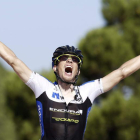 El ciclista checo llegó en solitario a meta y logró el primer triunfo para su equipo en la carrera.