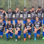 Formación del León CF de 1ª División Provincial Infantil. DL