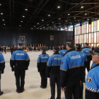 Agentes de la policía local de León