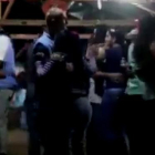 Observadores de la misión de la ONU en Colombia bailando con guerrileras de las FARC en la celebración del año nuevo, en el pueblo de Conejo (La Guajira). 31 de diciembre de 2016.