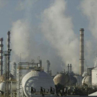 Instalaciones petroquímicas en el Camp de Tarragona.