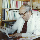 Eloy Terrón Abad, en los años 80 en la Complutense. DL