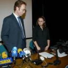 El vicerrector del campus del Bierzo, Luis Herráez y Elena Fernández