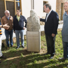 Margarita Torres, Victorino García, Hermenegildo López, Antonio Silván y Alberto Díaz. FERNANDO OTERO