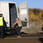 Un tercio de los controles de drogas que realiza la Guardia Civil son positivos. RAMIRO