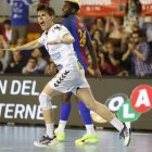 El Ademar es el equipo que más cerca ha estado en los últimos años de ganar al Barcelona. JESÚS F. SALVADORES