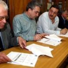 Imagen de la asamblea celebrada ayer por el Ademar
