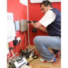 Instalación de una alarma por una empresa profesional. NORBERTO
