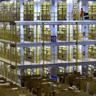 Interior de la sede de Amazon en San Fernando de Heranes (Mardrid).
