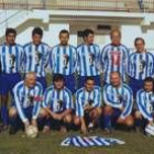 Formación del Monpazos que disputa la Liga de Veteranos