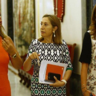Ana Pastor, la presidenta del Congreso, con Alicia Sánchez Camacho y Rosa Romero.