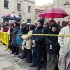 A pesar del frío, los abulenses no quisieron perderse la inauguración