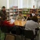 Instalaciones de la biblioteca ubicada en la Casa de Cultura de Pinilla